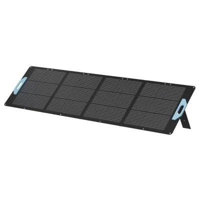 Powerology 200W Monocrystalline Portable Solar Panel - Black